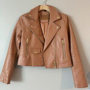 Blank NYC Faux Leather Motorcycle Jacket